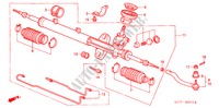 SERVOLENKGETRIEBE (LH) für Honda ACCORD 1.6IS 4 Türen 5 gang-Schaltgetriebe 2002