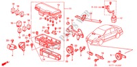 STEUERGERAT (MOTORRAUM) (LH) für Honda ACCORD 1.8IES 4 Türen 4 gang automatikgetriebe 2002