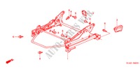 VORNE SITZKOMPONENTEN (R.)(2) für Honda ACCORD 1.8IS 4 Türen 4 gang automatikgetriebe 2002