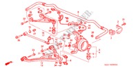 HINTEN STABILISATOR/ UNTERER ARM, HINTEN für Honda S2000 S2000 2 Türen 6 gang-Schaltgetriebe 2006