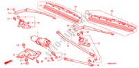 WINDSCHUTZSCHEIBENWISCHER (RH) für Honda S2000 BASE 2 Türen 6 gang-Schaltgetriebe 2009