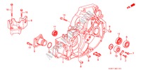 KUPPLUNGSGEHAEUSE für Honda HR-V HYPER 3 Türen 5 gang-Schaltgetriebe 2001