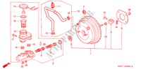 MASTER POWER(LH) für Honda HR-V 4WD 3 Türen 5 gang-Schaltgetriebe 2001