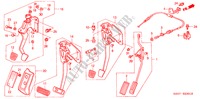 PEDAL(RH) für Honda HR-V HYPER 3 Türen 5 gang-Schaltgetriebe 2001