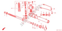 SERVOLENKGETRIEBE BAUTEILE(RH) für Honda HR-V HYPER 5 Türen 5 gang-Schaltgetriebe 2001
