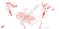 VENTIL/KIPPHEBEL(SOHC) für Honda HR-V 4WD 3 Türen 5 gang-Schaltgetriebe 2001