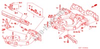 ANSAUGKRUEMMER(SOHC) für Honda HR-V 4WD 5 Türen 5 gang-Schaltgetriebe 2005