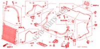 KLIMAANLAGE (SCHLAEUCHE/LEITUNGEN) (LH) für Honda HR-V HR-V 3 Türen 5 gang-Schaltgetriebe 2003