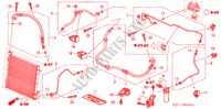 KLIMAANLAGE (SCHLAEUCHE/LEITUNGEN) (LH) für Honda HR-V 4WD 5 Türen 5 gang-Schaltgetriebe 2004