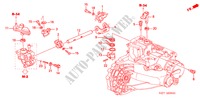 SCHALTARM für Honda HR-V 4WD 5 Türen 5 gang-Schaltgetriebe 2003
