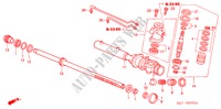 SERVOLENKGETRIEBE BAUTEILE(LH) für Honda HR-V 4WD 5 Türen 5 gang-Schaltgetriebe 2003
