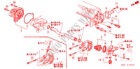 WASSERPUMPE/SENSOR für Honda HR-V 4WD 5 Türen 5 gang-Schaltgetriebe 2003