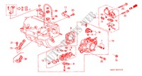 DROSSELKLAPPENGEHAEUSE(DOHC) für Honda PRELUDE VTI 2 Türen 4 gang automatikgetriebe 2000
