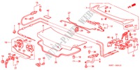 KOFFERRAUMDECKEL(RH) (2) für Honda PRELUDE 2.0I 2 Türen 4 gang automatikgetriebe 2000