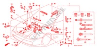MOTORKABELBAUM(RH) für Honda PRELUDE VTI-R 2 Türen 5 gang-Schaltgetriebe 1997