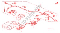 SRS EINHEIT(RH) für Honda PRELUDE VTI-R 2 Türen 5 gang-Schaltgetriebe 1997