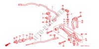 STABILISATOR, VORNE/ UNTERER ARM, VORNE für Honda PRELUDE 2.0I 2 Türen 5 gang-Schaltgetriebe 1997