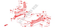 VORNE SITZKOMPONENTEN (R.) (2) für Honda PRELUDE 2.0I 2 Türen 5 gang-Schaltgetriebe 2000