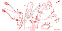 AUSPUFFROHR für Honda INSIGHT DX 3 Türen 5 gang-Schaltgetriebe 2002