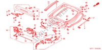 HECKKLAPPE für Honda INSIGHT DX 3 Türen 5 gang-Schaltgetriebe 2003