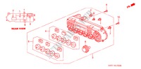 HEIZUNGSREGLER (LH) für Honda INSIGHT DX 3 Türen 5 gang-Schaltgetriebe 2000