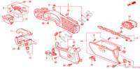 INSTRUMENTENBRETT(LH) für Honda INSIGHT DX 3 Türen 5 gang-Schaltgetriebe 2001
