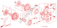 KLIMAANLAGE (KOMPRESSOR) für Honda INSIGHT DX 3 Türen 5 gang-Schaltgetriebe 2000