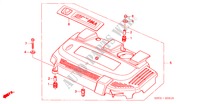 MOTORABDECKUNG für Honda INSIGHT DX 3 Türen 5 gang-Schaltgetriebe 2000