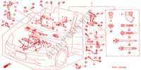 MOTORKABELBAUM(LH) für Honda INSIGHT DX 3 Türen 5 gang-Schaltgetriebe 2004