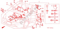 MOTORKABELBAUM(RH) für Honda INSIGHT DX 3 Türen 5 gang-Schaltgetriebe 2003