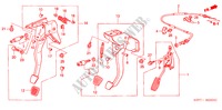 PEDAL (RH) für Honda INSIGHT DX 3 Türen 5 gang-Schaltgetriebe 2000