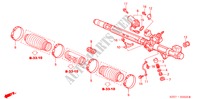 SERVOLENKGETRIEBE BAUTEILE(LH) für Honda INSIGHT DX 3 Türen 5 gang-Schaltgetriebe 2000