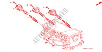 ZUENDSPULE für Honda INSIGHT DX 3 Türen 5 gang-Schaltgetriebe 2005