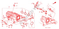 ANSAUGKRUEMMER(1.6L) für Honda ACCORD 1.6ILS 5 Türen 5 gang-Schaltgetriebe 2000