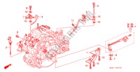 ATF LEITUNG für Honda ACCORD 1.8IES 5 Türen 4 gang automatikgetriebe 2000