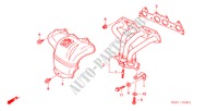 AUSPUFFKRUEMMER(1.8L) für Honda ACCORD 1.8IES 5 Türen 4 gang automatikgetriebe 2000