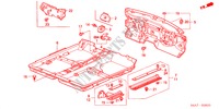 BODENMATTE für Honda ACCORD 2.0IES 5 Türen 5 gang-Schaltgetriebe 2000