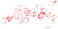 DROSSELKLAPPENGEHAEUSE(1.8L/2.0L) für Honda ACCORD 2.0IES 5 Türen 5 gang-Schaltgetriebe 2000