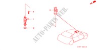 GESCHWINDIGKEITSSENSOR(DIESEL) für Honda ACCORD 2.0TDI 5 Türen 5 gang-Schaltgetriebe 2000