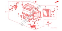 HEIZUNGSEINHEIT(LH) für Honda ACCORD 2.0IES 5 Türen 5 gang-Schaltgetriebe 2000