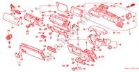 INSTRUMENTENBRETT(RH) für Honda ACCORD 1.8IES 5 Türen 4 gang automatikgetriebe 2000