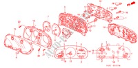 MESSGERAET BAUTEILE für Honda ACCORD 2.0IES 5 Türen 5 gang-Schaltgetriebe 2000