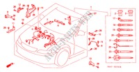 MOTORKABELBAUM(LH) für Honda ACCORD 2.0IES 5 Türen 5 gang-Schaltgetriebe 2000