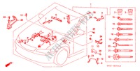 MOTORKABELBAUM(RH) für Honda ACCORD 2.0ILS 5 Türen 4 gang automatikgetriebe 1999