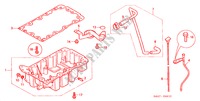 OELWANNE(DIESEL) für Honda ACCORD 2.0ITD        ECD3 5 Türen 5 gang-Schaltgetriebe 1999