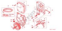 STEUERRIEMENABDECKUNG (DIESEL) für Honda ACCORD 2.0TDI 5 Türen 5 gang-Schaltgetriebe 2000