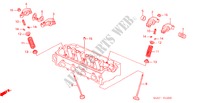 VENTIL/KIPPHEBEL (1.6L) für Honda ACCORD 1.6IS 5 Türen 5 gang-Schaltgetriebe 2000