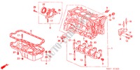 ZYLINDERBLOCK/OELWANNE (1.6L) für Honda ACCORD 1.6ILS         7PA 5 Türen 5 gang-Schaltgetriebe 1999