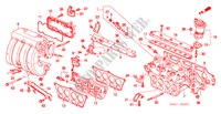 ANSAUGKRUEMMER (1.8L/2.0L/2.3L) für Honda ACCORD 1.8ILS 5 Türen 5 gang-Schaltgetriebe 2002