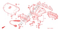 AUSPUFFKRUEMMER(2.0L) für Honda ACCORD 2.0ILS 5 Türen 5 gang-Schaltgetriebe 2002